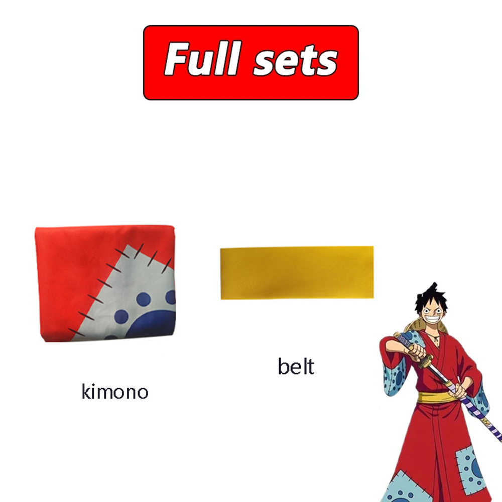 Luffy Cosplay Anime Monkey D L - Men'S Kimono Accessories 评论和价格