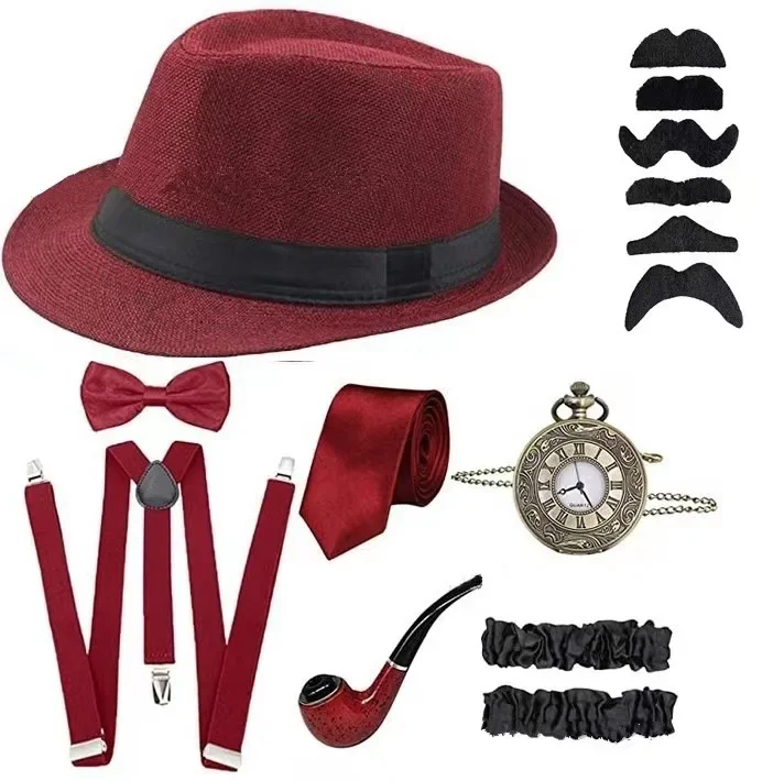 Men Party Props 1920S Theme Co - Men'S Accessories In The 1920S 评论和价格