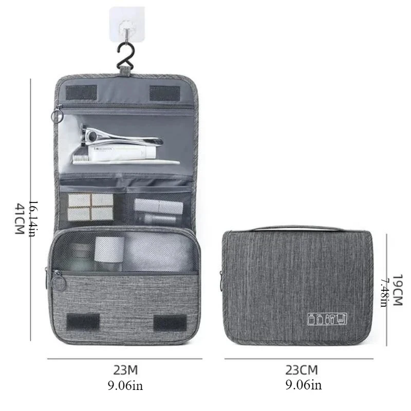 Waterproof Oxford Travel Wash  - Travel Organizer Men 评论和价格